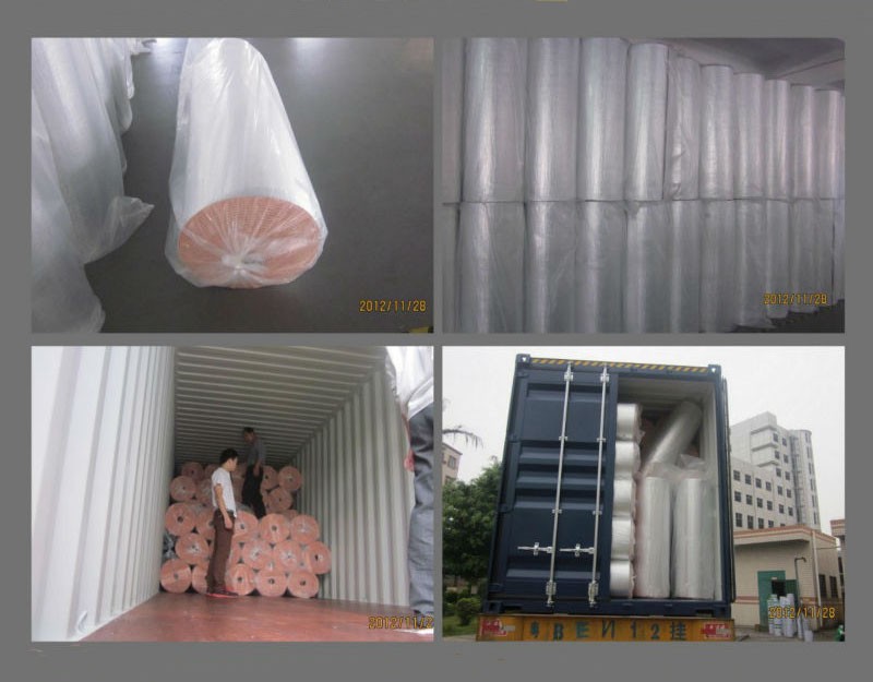 Silver xpe heat resistant foam insulation