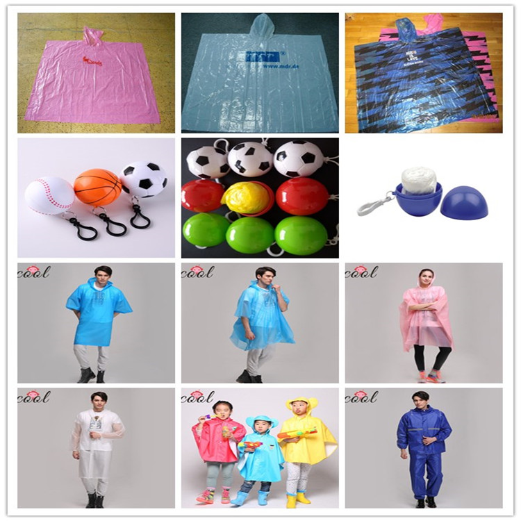 wholesale customized high qualities reusable poncho motorcycle waterproof promotional eva raincoat