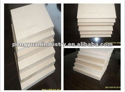 plain /melamine MDF E2 glue poplar core for decoration and furniture