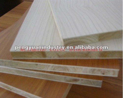 high quality 4*8 ft block board poplar core and falcata core