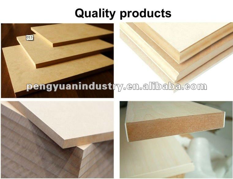 straight line veneer MDF 4*8ft for furniture and cabinet