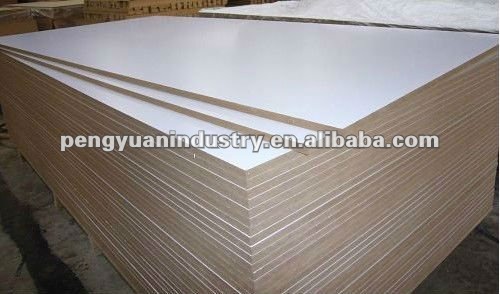 melamine faced MDF 1220*2440mm for furniture decoration