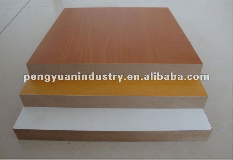 melamine faced MDF 1220*2440mm for furniture decoration