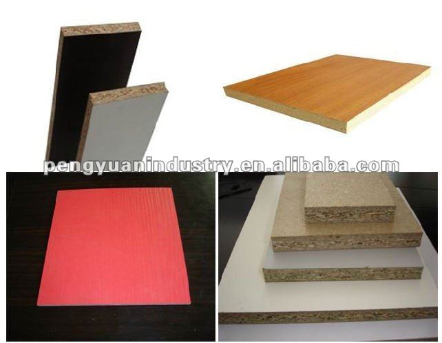 melamine faced particle board and chipboard for furniture use