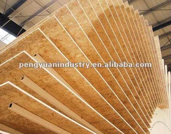 construction grade OSB board (Oriented Strant Board) 1220x2440mm