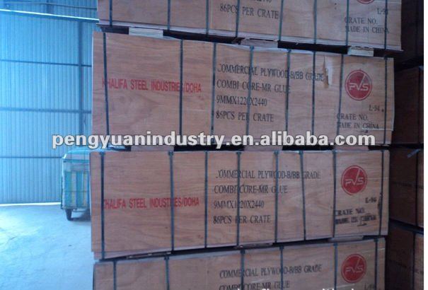 E1 Glue OSB board (Oriented Strand Board) for furniture and construction