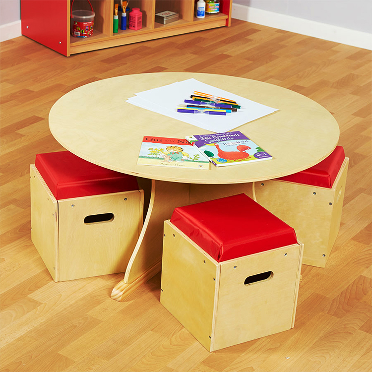 Wooden household Study Table Chair For Kid Children Wooden Children Table And Chair Set