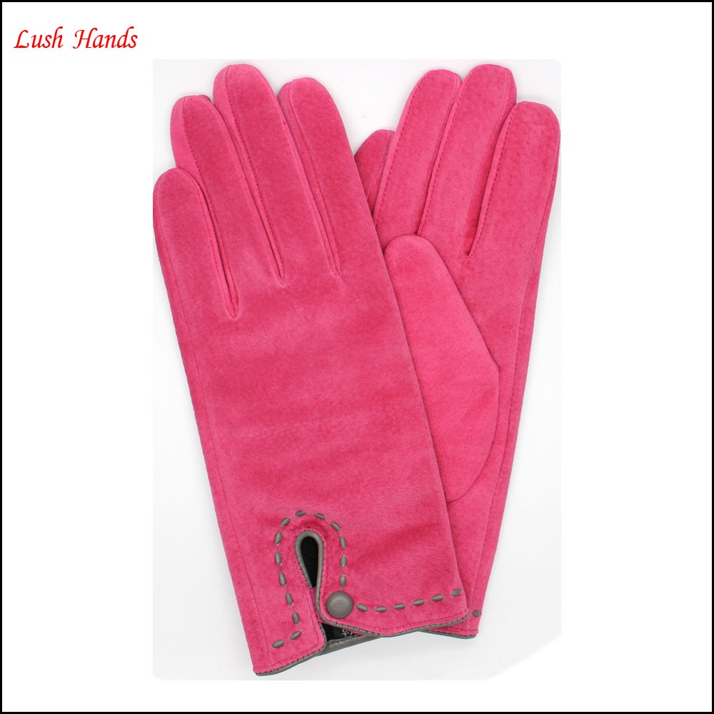 ladies  sheepsude  leather  gloves