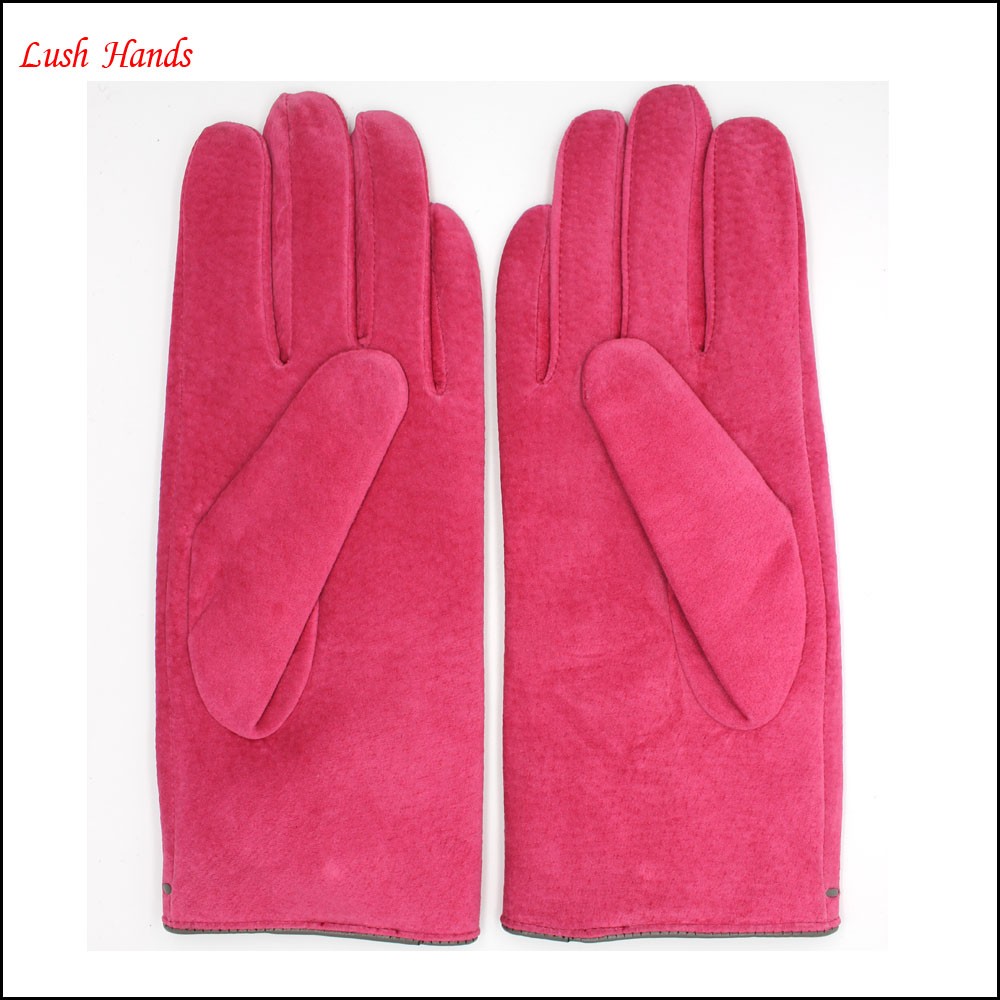 ladies  sheepsude  leather  gloves