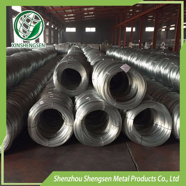 Hot sale galvanized binding wire making mesh wire