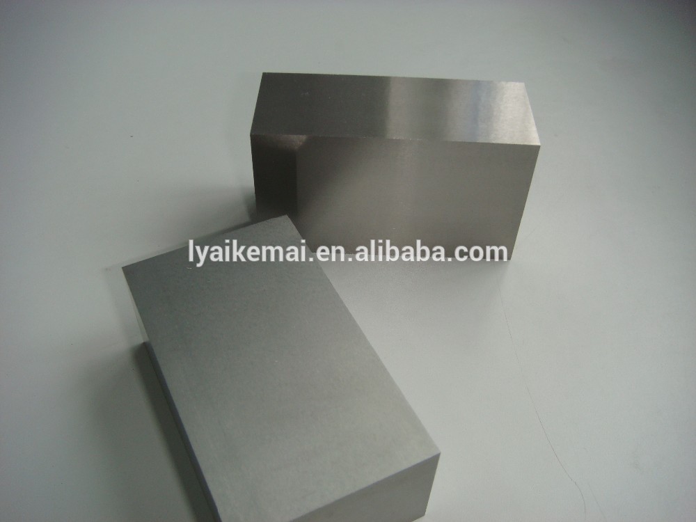 High quality pure tungsten cube tungsten block