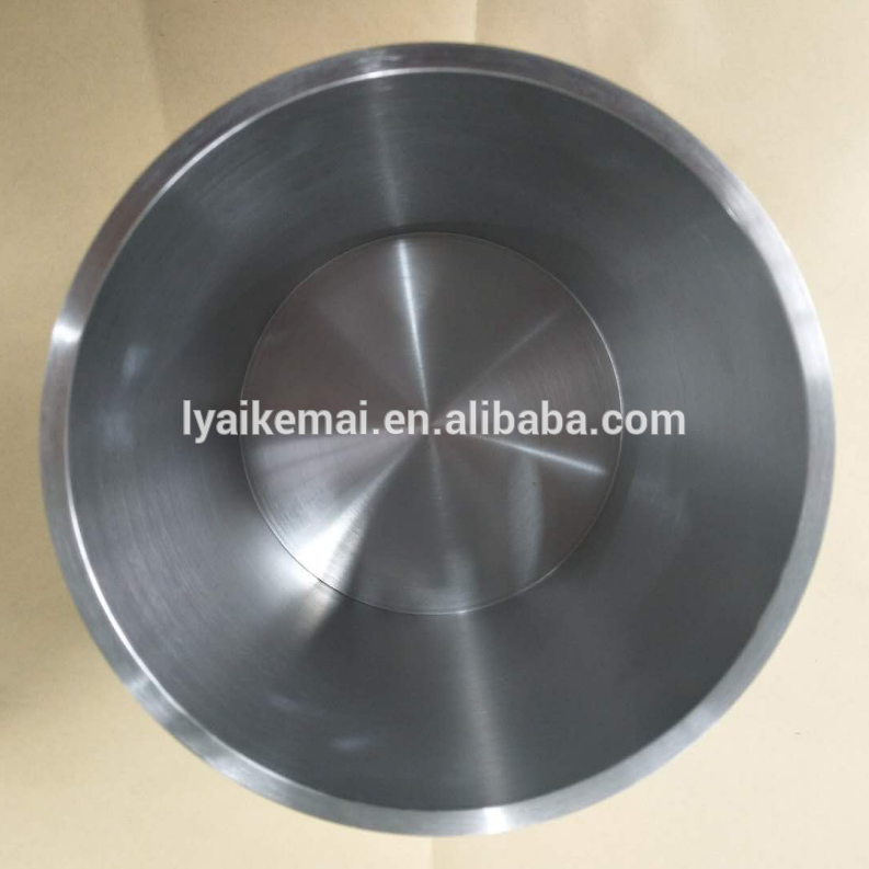 Promotion item heating element sintered pure tungsten crucible for sale